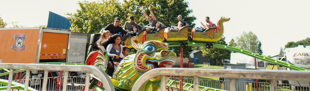 roller coaster ride 