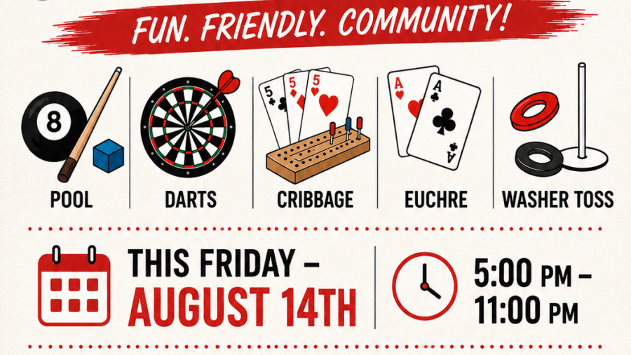 Friday Fun Night- free games 