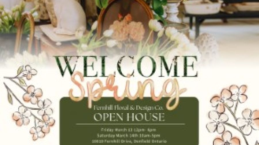 Welcome Spring at Fernhill Floral & Design Co.