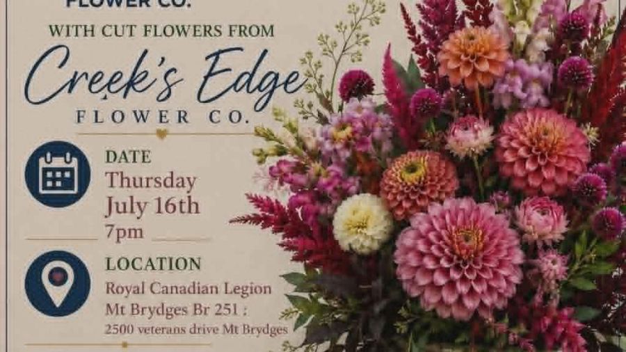 Floral Design Workshop!