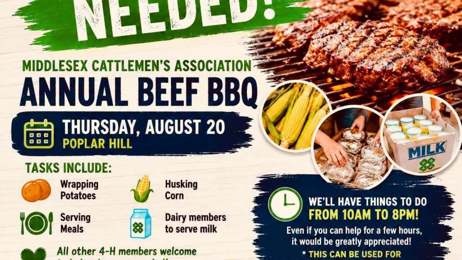 67th Annual Middlesex Cattlemen's Beef BBQ