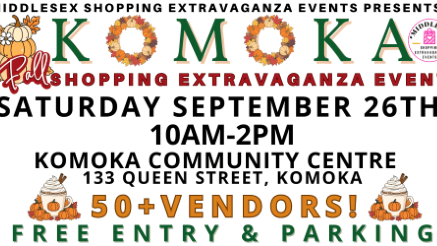 Komoka Fall Shopping Extravaganza