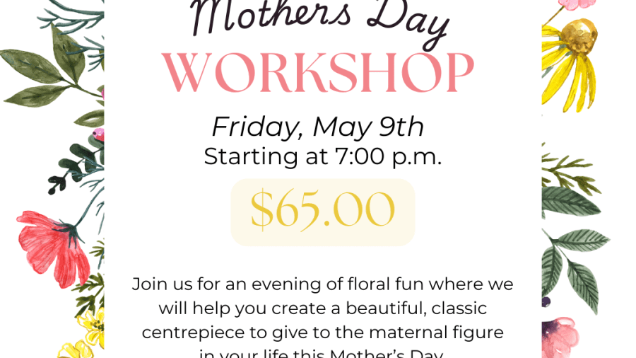 Mother's Day Workshop