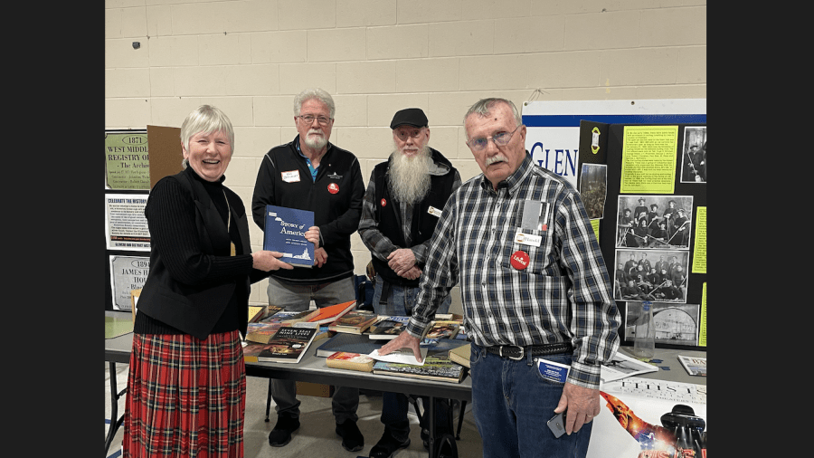 People holding books 