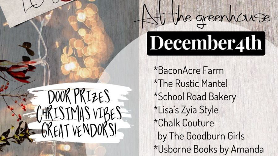 Lucan country gardens Saturday market information poster 
