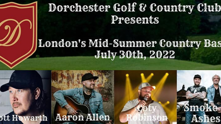 mid summer country bash poster 