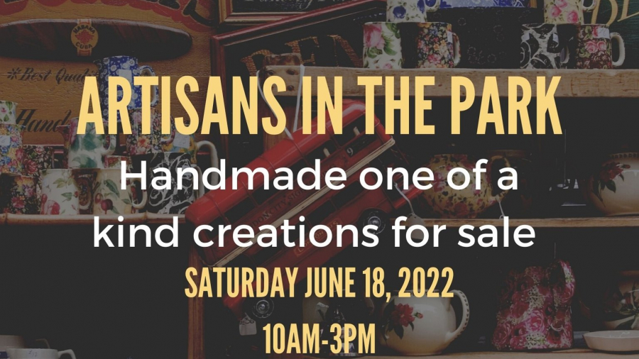 mount brydges artisans in the park poster 