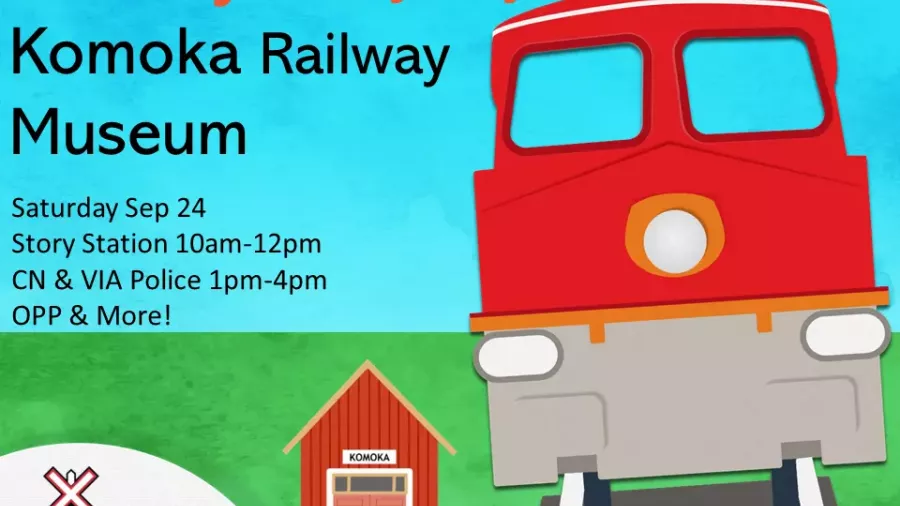 Komoka Railway Museum Railway Safety Day event flyer 2022