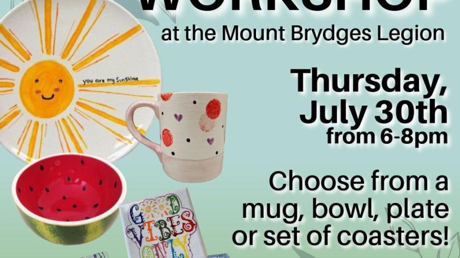 Pottery Workshop at the Mount Brydges Legion