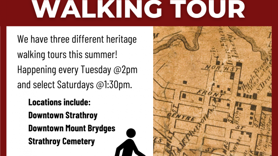 walking tours info poster 