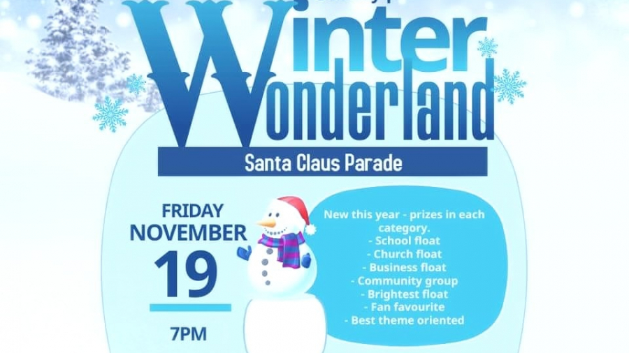 winter wonderland information poster 