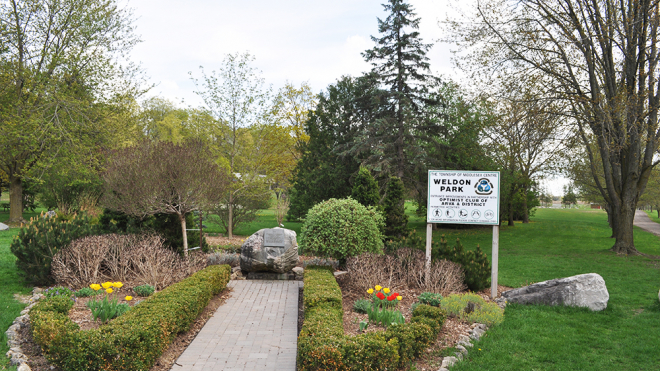 weldon park walk path 