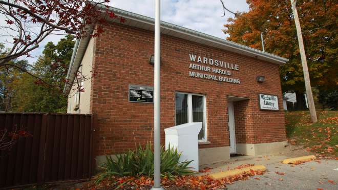 Wardsville Public Library exterior 