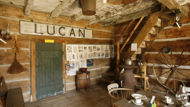 Lucan Donnelly Museum interior