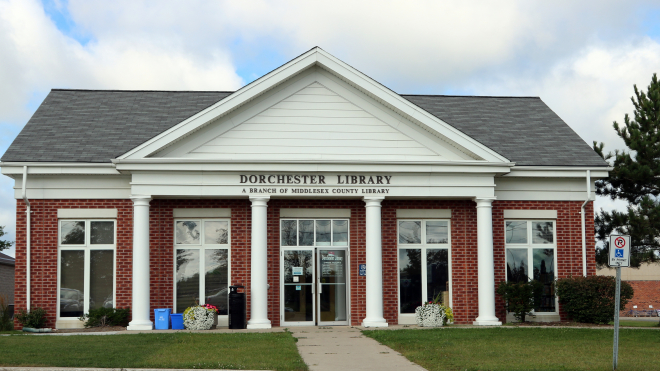 Dorchester Public Library exterior 