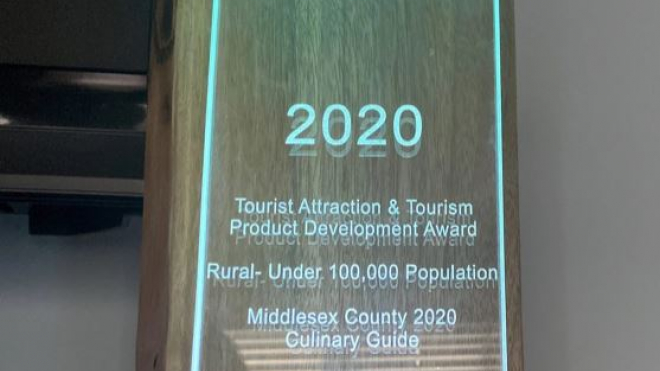EDCO 2021 Award trophy