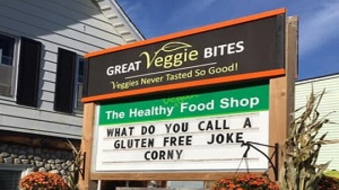 veggie bites sign