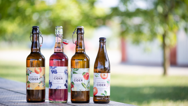 cider bottles