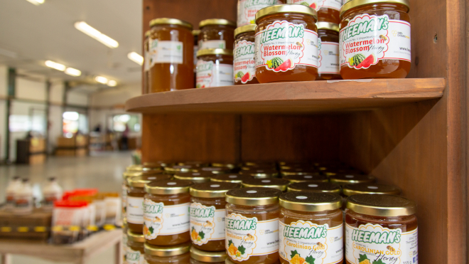 Heeman's honey and other local products 
