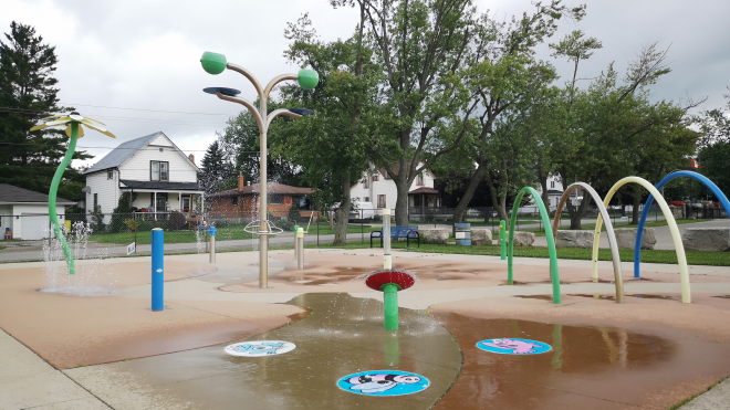 splash pad