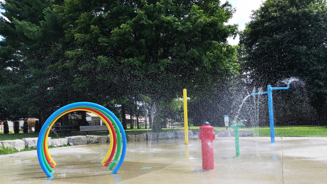 newbury splash pad 