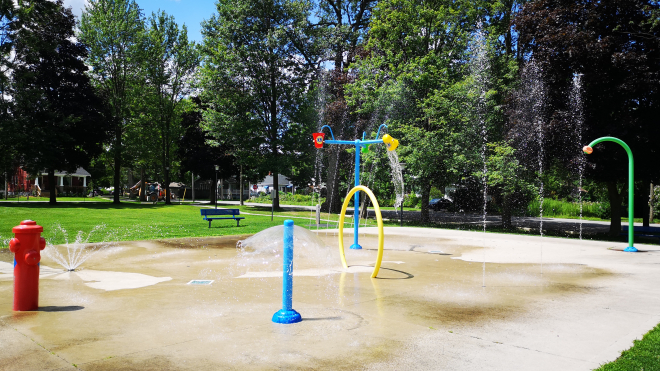 splash pad