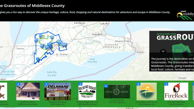 Interactive Grassroutes Trail Map 