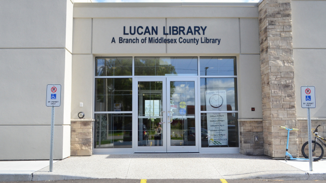Lucan Library Exterior 