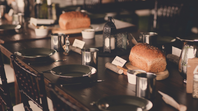 catering table