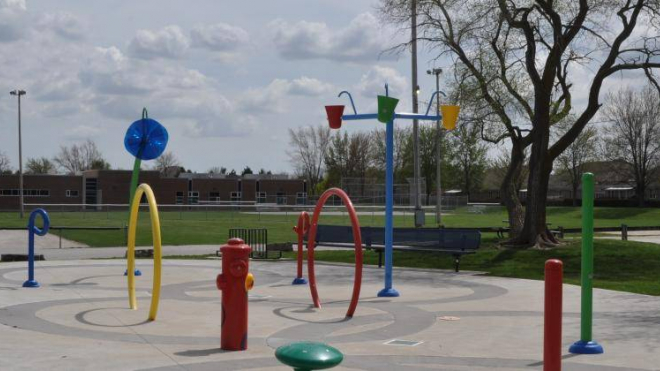 heritage park splash pad 