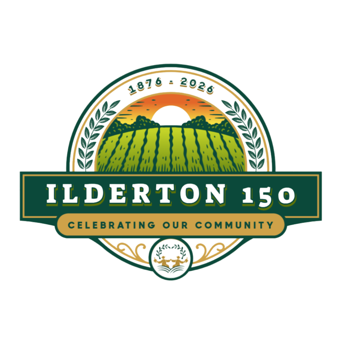 Ilderton 150 logo 