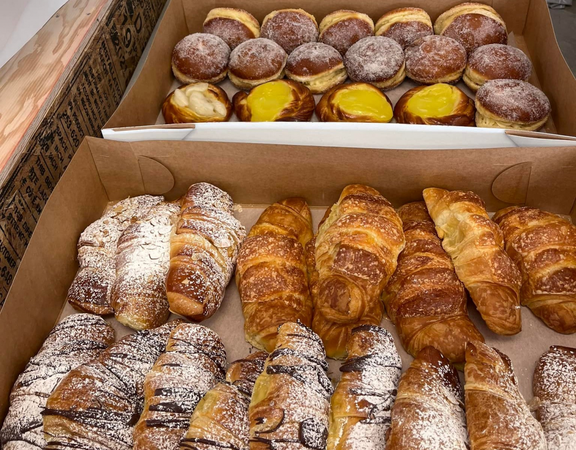 variety of pastries 