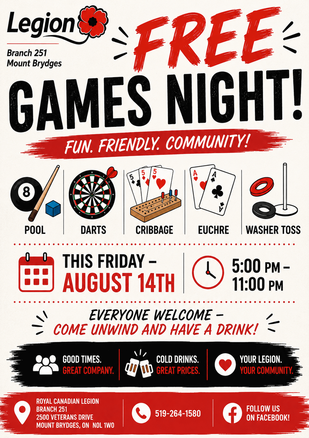 Friday Fun Night- free games 