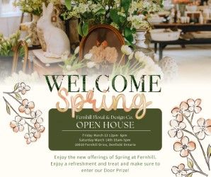 Welcome Spring at Fernhill Floral & Design Co.