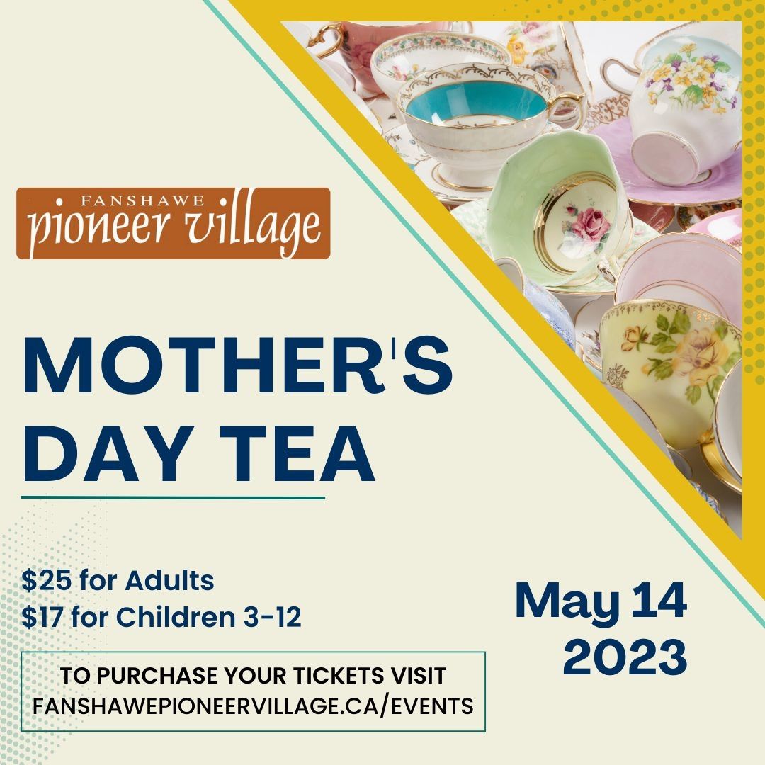 Mother's Day Tea poster
