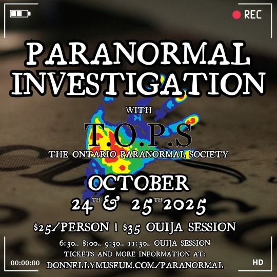 Paranormal Investigation 