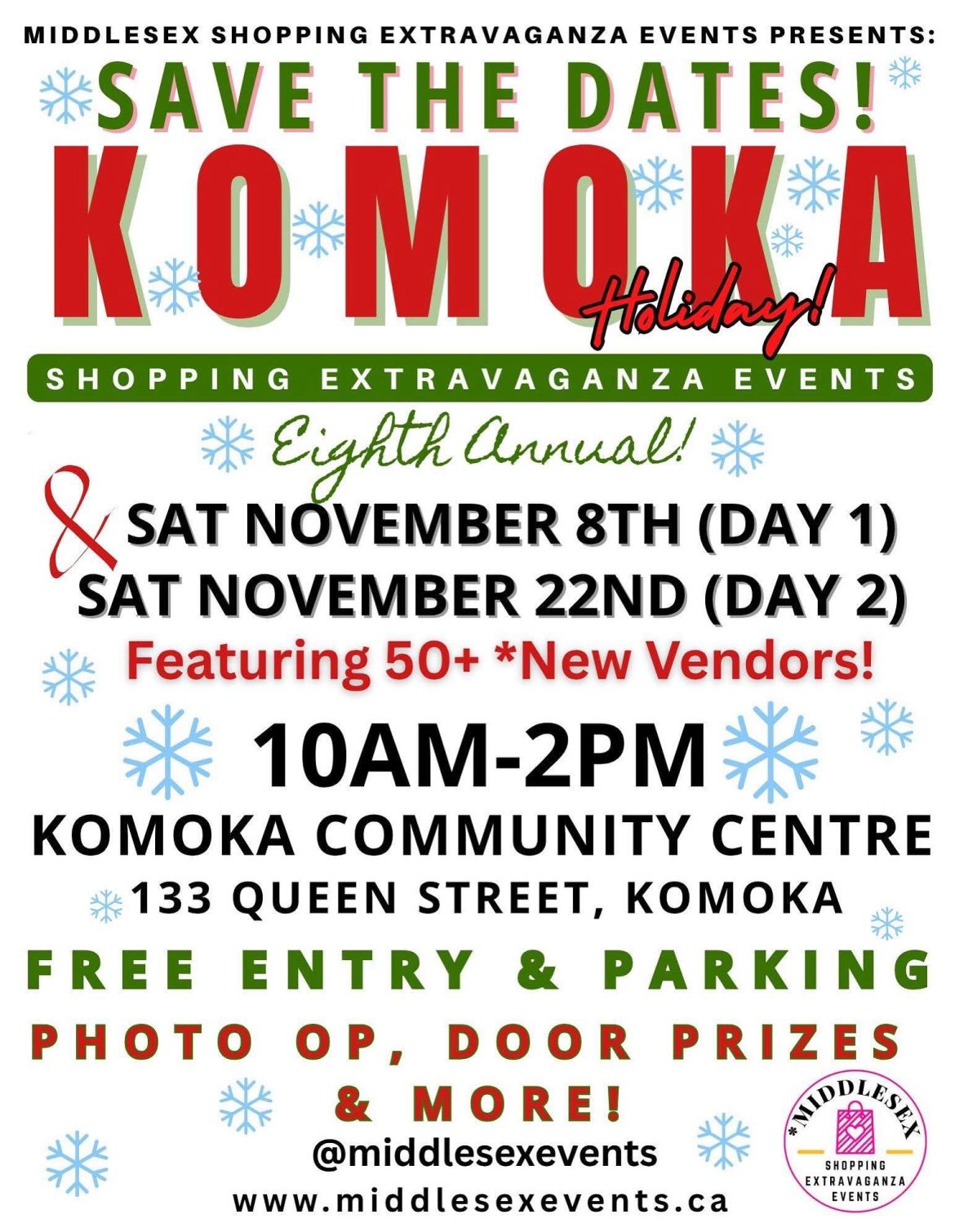 Komoka Holiday Shopping Extravaganza