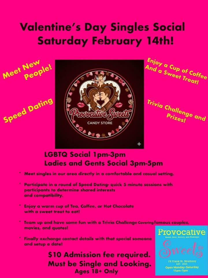 Valentine's Day Singles Social 