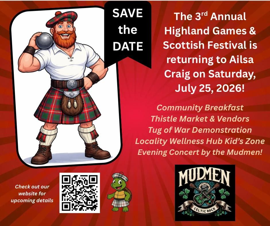 3rd Annual Highland Games & Scottish Festival 