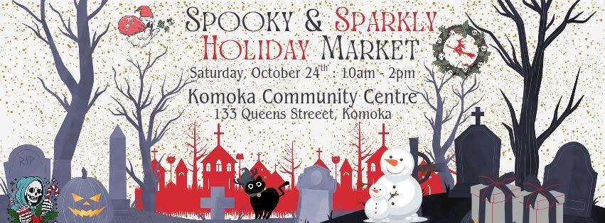 Spooky & Sparkly Holiday Market 