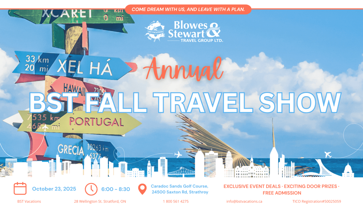 BST Vacations Fall Travel Showcase, Strathroy