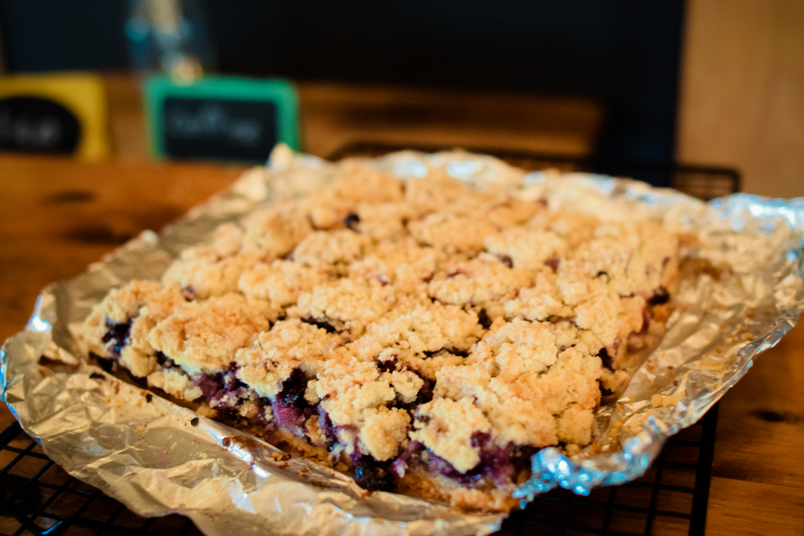 Blueberry pastry
