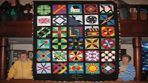 one of george ward's hand made quilt