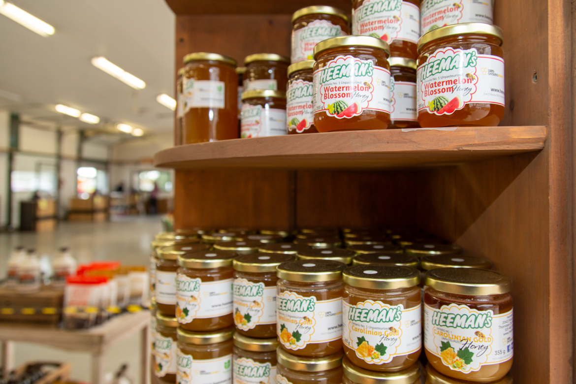 Heeman's honey and other local products