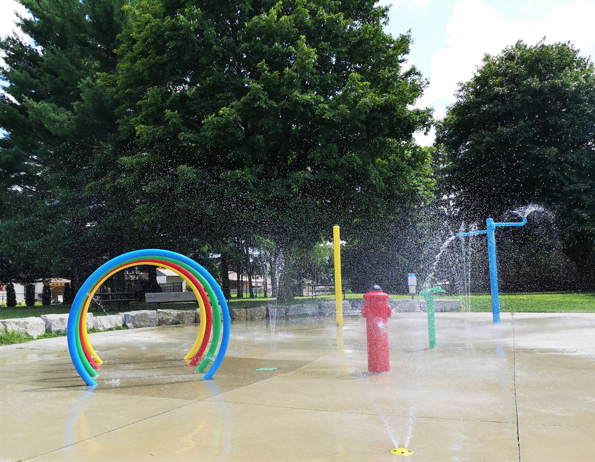 newbury splash pad