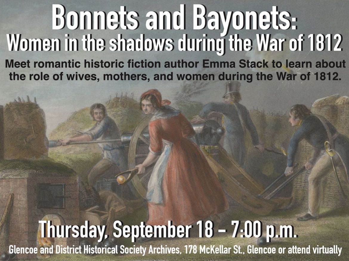 Women in the shadows during the War of 1812