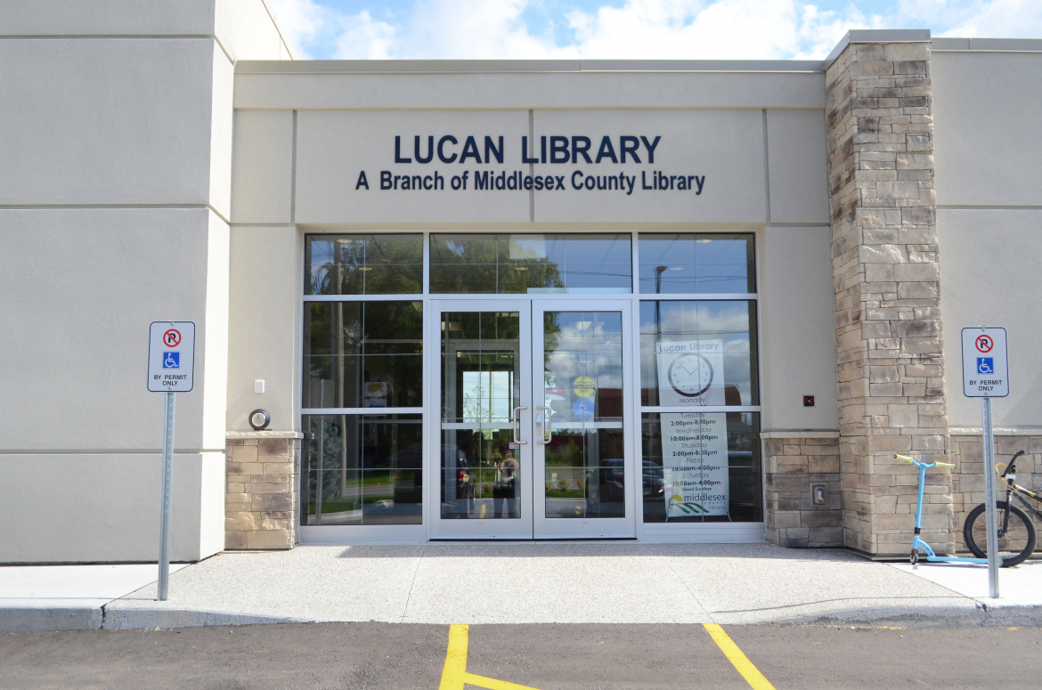 Lucan Library Exterior