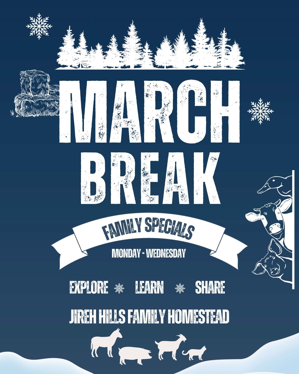 March Break Family Specials