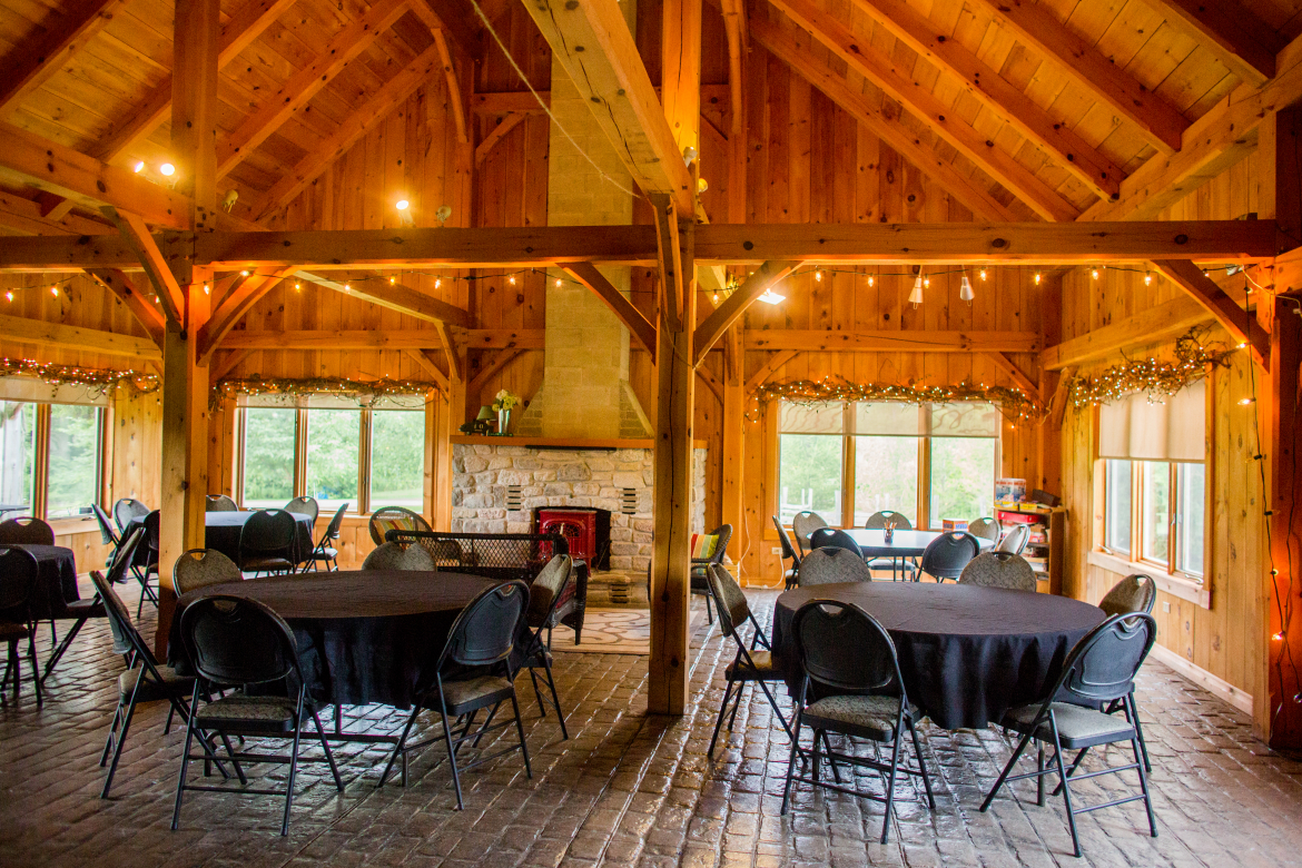 The harvest Table interior 