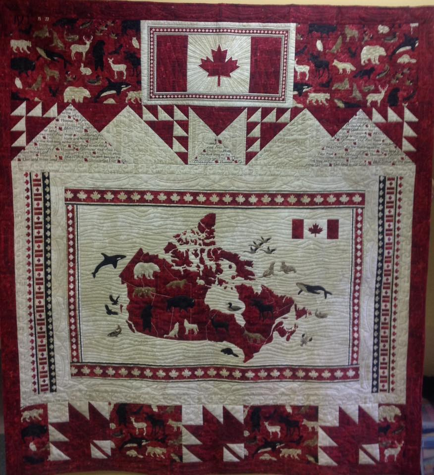 a piece of work done by sew creative